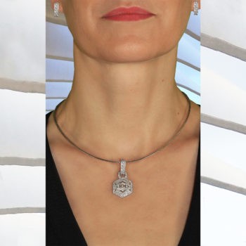 ARTO Deco Diamonds Pendant